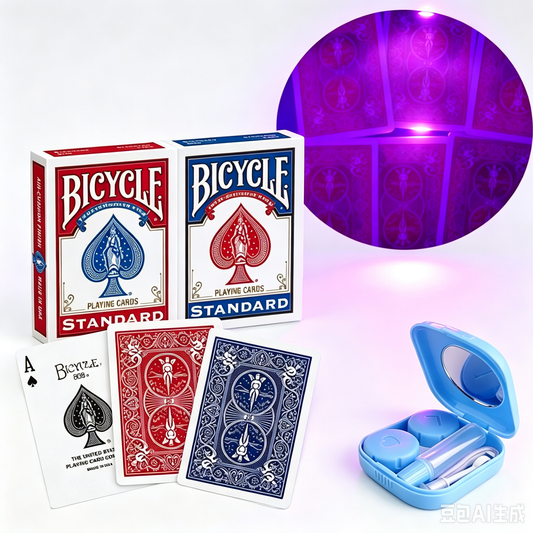 Carte da gioco Bicycle Standard segnate luminose