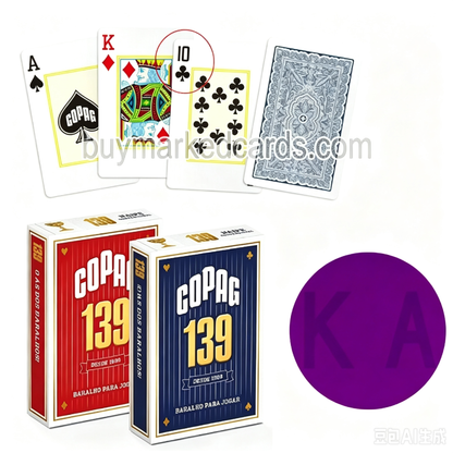 Carte segnate con inchiostro invisibile Copag 139