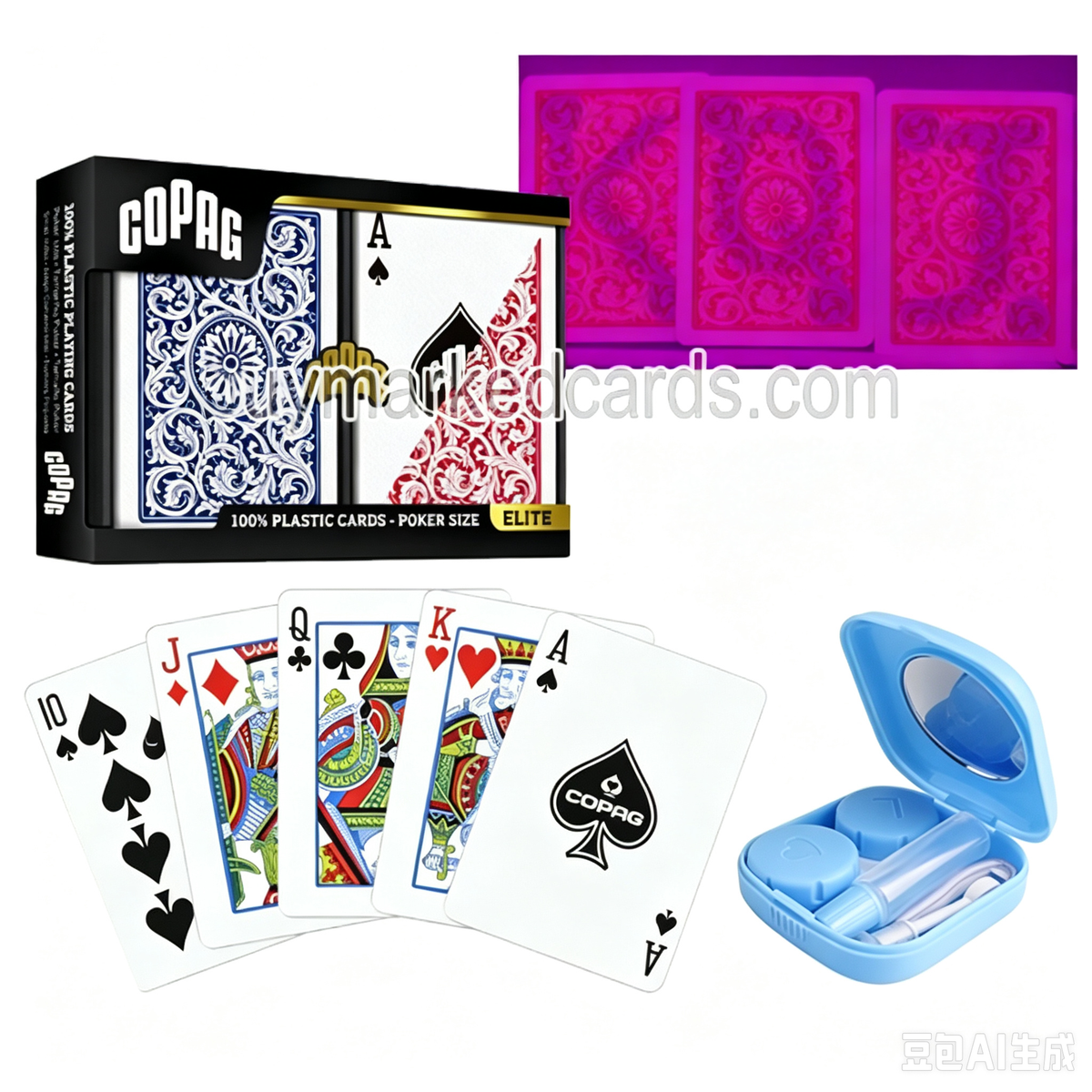 Carte da poker segnate Copag 1546